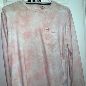 hollister tie dyed long sleeve